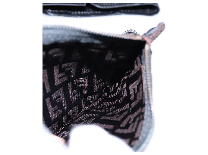 FENDI Zucchino Canvas Tote Bag Braun Auth am7529 - Ansicht 24