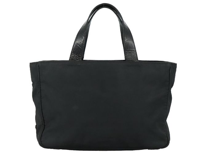 PRADA Handtasche aus schwarzem Nylon Auth bs21031 - Ansicht 13