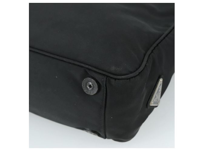 PRADA Handtasche aus schwarzem Nylon Auth bs21031 - Ansicht 15