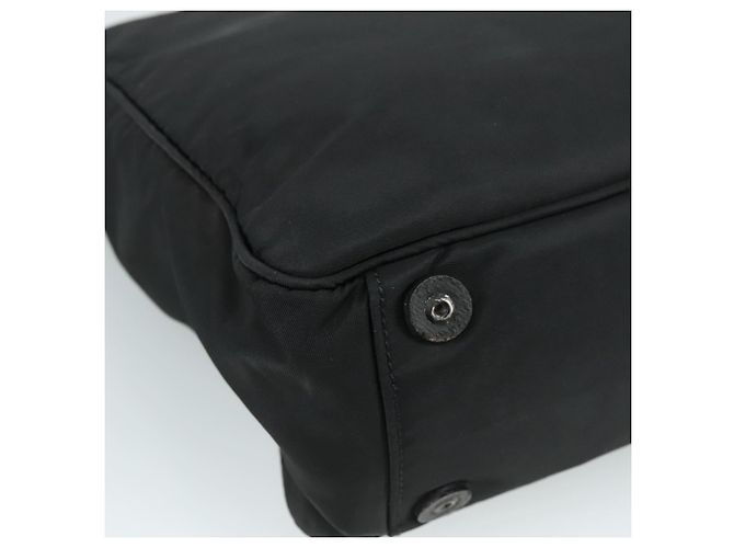 PRADA Handtasche aus schwarzem Nylon Auth bs21031 - Ansicht 16