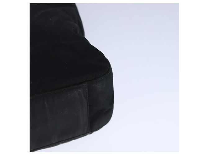 Borsa a mano PRADA in nylon 2 vie nera Auth bs21184 Nero - vista 10