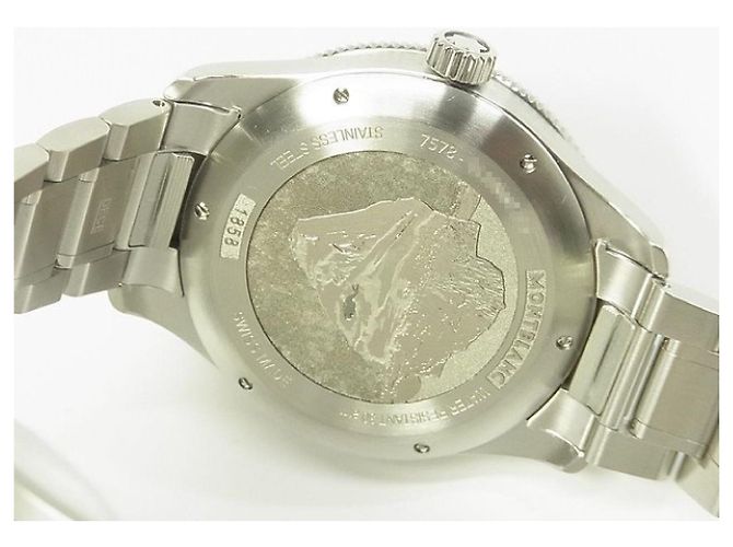 MONTBLANC 1858 Iced Sea Automatico data Ref.MB129371 cinturino in gomma Prodotti genuini Uomini Argento - vista 6