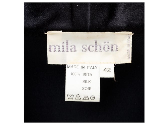 Midi-Kleid Mila Schön Schwarz - Ansicht 14