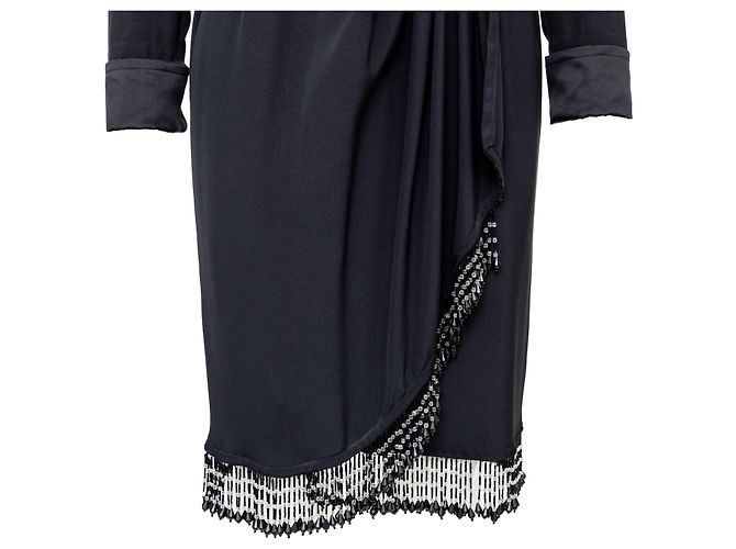 Midi-Kleid Mila Schön Schwarz - Ansicht 6