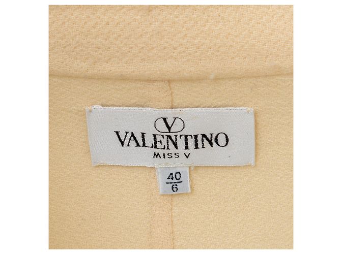Abrigo Valentino Miss V Blanco roto - vista 13
