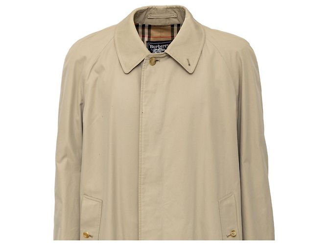 Gabardina Burberry Caqui - vista 4