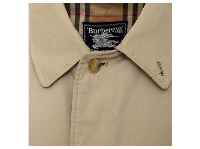 Gabardina Burberry Caqui - vista 8