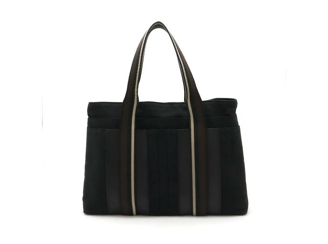 Hermès Hermes Troca Horizontal MM Tote Tasche Braun Schwarz Beige - Ansicht 2