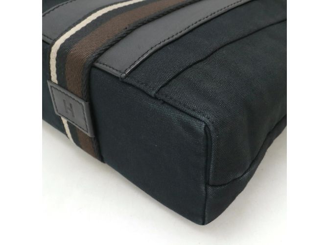 Hermès Hermes Troca Horizontal MM Tote Tasche Braun Schwarz Beige - Ansicht 4