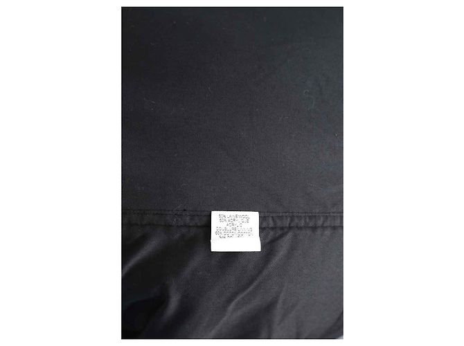 Courreges Abrigo de lana negro - vista 6