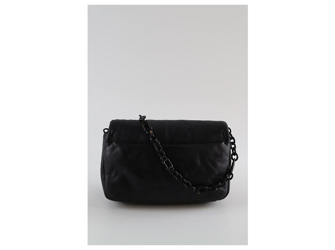 Roger Vivier Bolso de hombro de cuero negro - vista 4