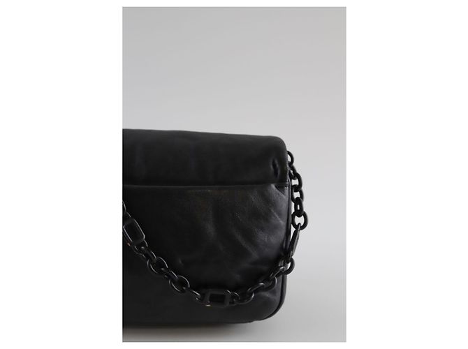 Roger Vivier Bolso de hombro de cuero negro - vista 5
