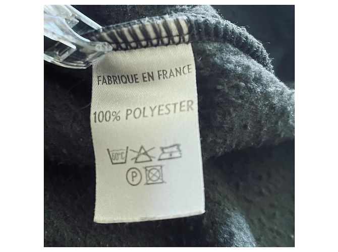 Autre Marque Schiefergrauer Fleece-Pullover mit V-Ausschnitt Größe L-XL Familienhaus - Ansicht 6