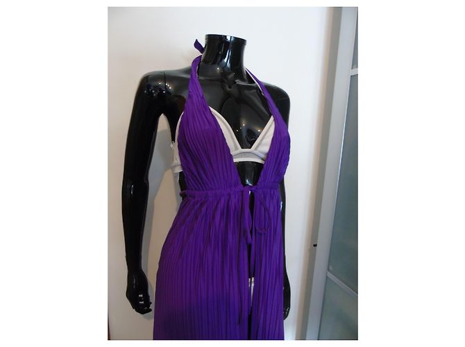 La Perla Abito Pareo Pearl Luneo Viola Porpora - vista 2