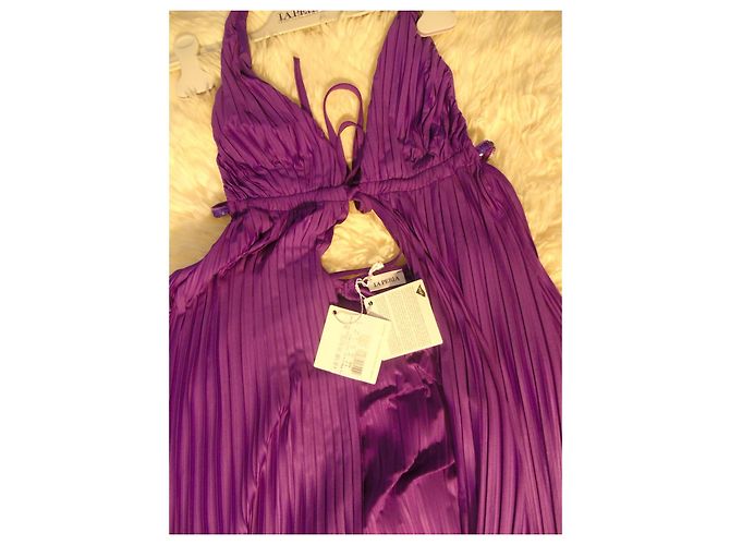 La Perla Abito Pareo Pearl Luneo Viola Porpora - vista 8