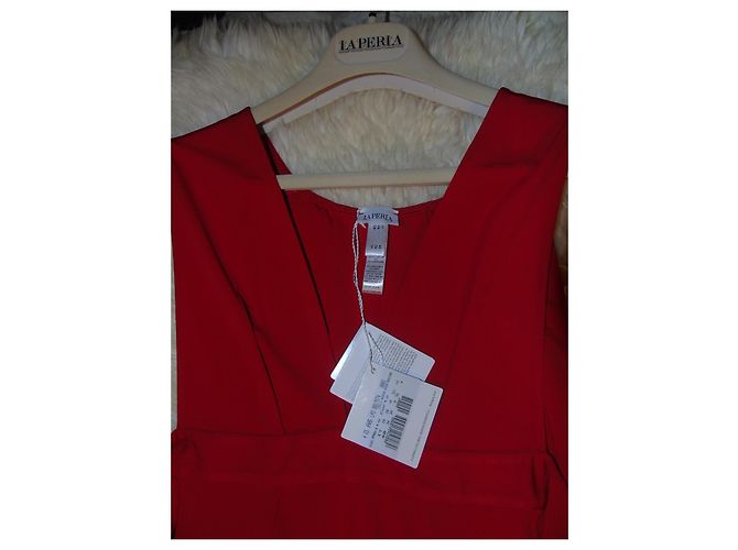 Abito Pareo La Perla Rosso - vista 5