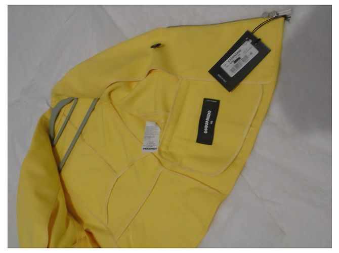 Blazer Dsquared2 Giallo in Cotone - vista 6
