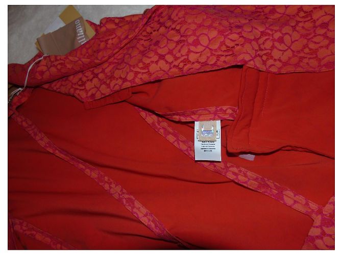 John Galliano Spitzenjacke Rosa Orange Pink - Ansicht 10
