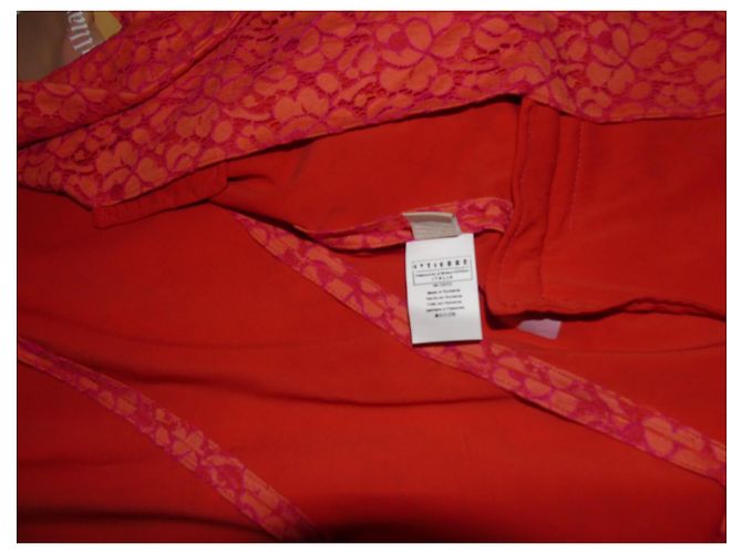 John Galliano Spitzenjacke Rosa Orange Pink - Ansicht 11