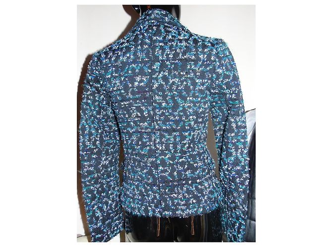 Max & Moi Blazer Blau Polyamid - Ansicht 2