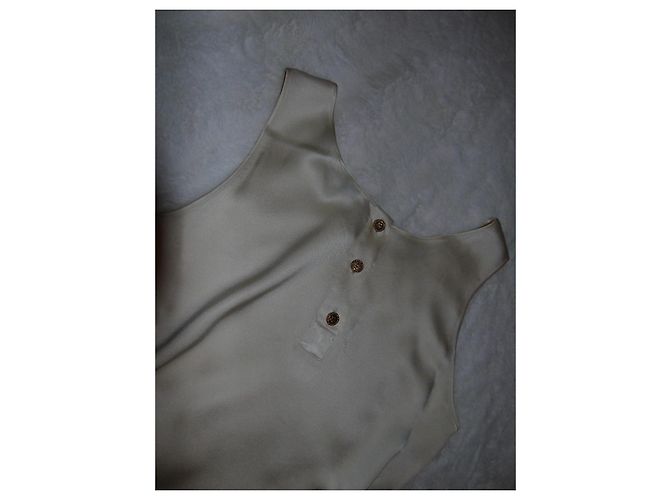 Chanel Seidentop Creme Roh - Ansicht 15