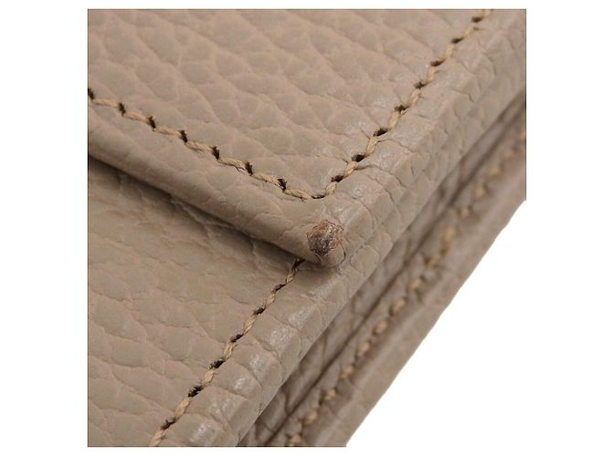 Billetera Continental Gucci GG Marmont Beige - vista 6