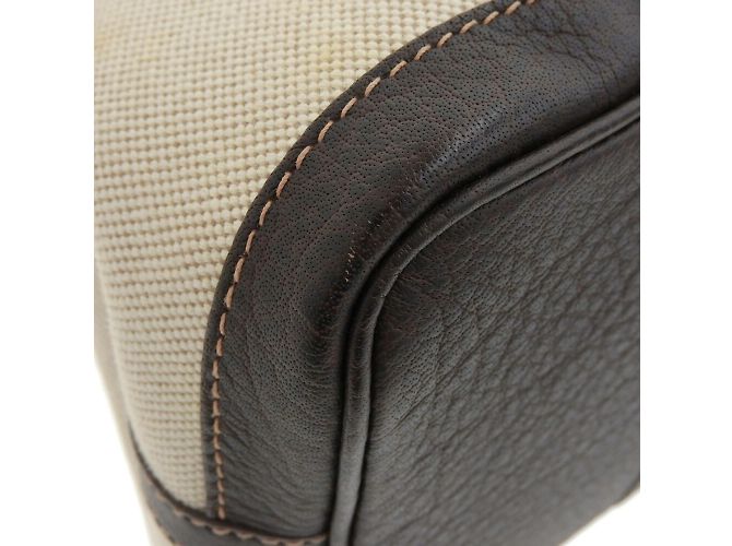 Hermès Borsa a mano Hermes Garden 30 TPM Marrone Beige - vista 4