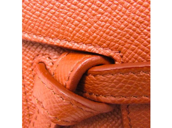 Céline Belt Bag Celine Nano in pelle rosso marrone - vista 6