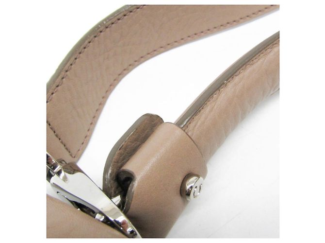 Borsa Medium Sophia Gancini di Salvatore Ferragamo Beige - vista 11