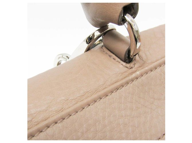 Borsa Medium Sophia Gancini di Salvatore Ferragamo Beige - vista 13