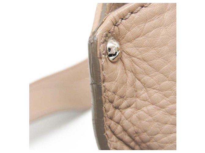 Borsa Medium Sophia Gancini di Salvatore Ferragamo Beige - vista 9