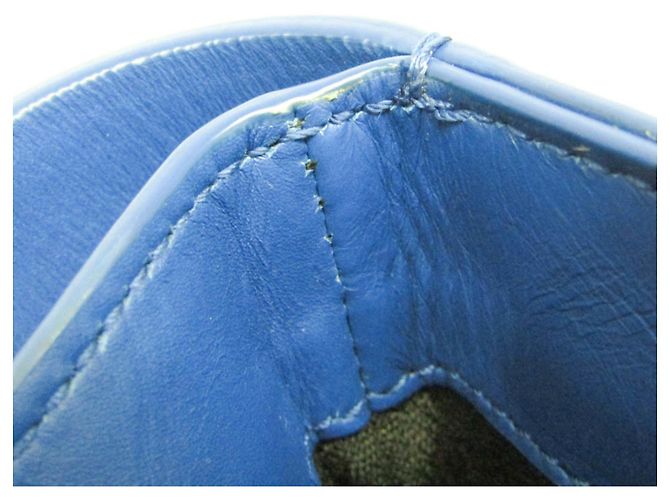 Borsa a spalla in pelle da donna Bottega Veneta Pouch Indossabile Blu - vista 10