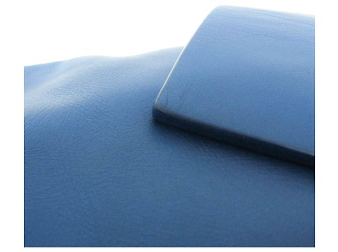 Borsa a spalla in pelle da donna Bottega Veneta Pouch Indossabile Blu - vista 6
