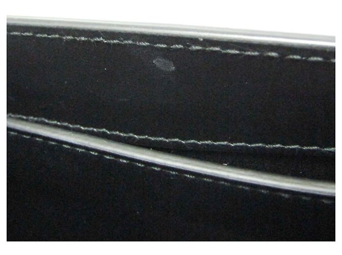 Borsa a spalla in pelle stampata Miu Miu ST.COCCO con catena Nero - vista 10