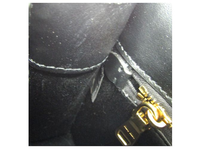 Borsa a spalla in pelle stampata Miu Miu ST.COCCO con catena Nero - vista 12