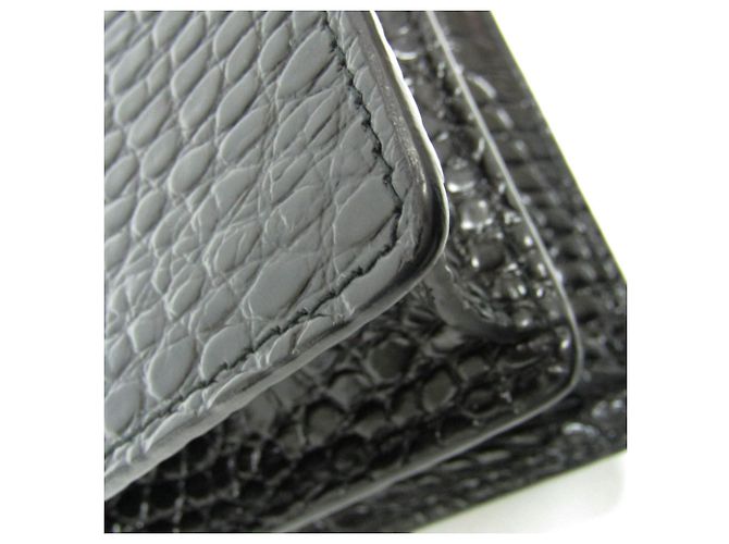 Borsa a spalla in pelle stampata Miu Miu ST.COCCO con catena Nero - vista 5