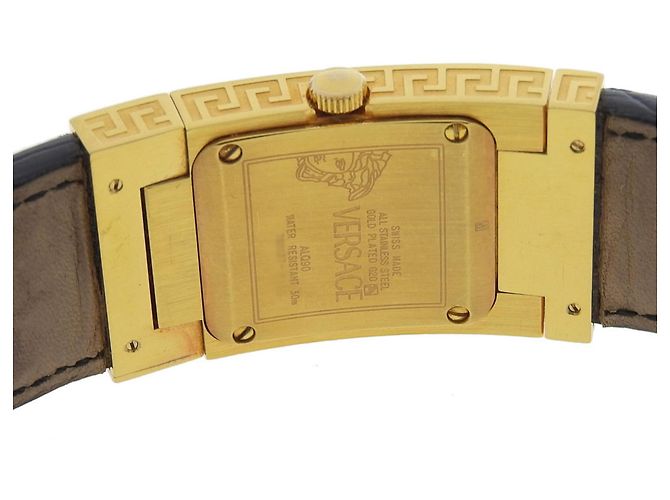Reloj rectangular de esfera negra VERSACE ALQ90 - vista 4