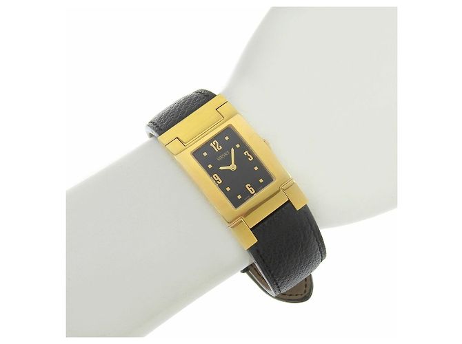 Reloj rectangular de esfera negra VERSACE ALQ90 - vista 7