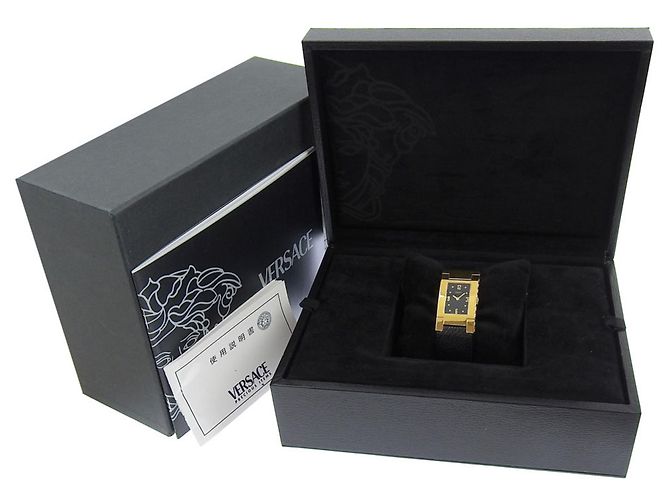 Reloj rectangular de esfera negra VERSACE ALQ90 - vista 8