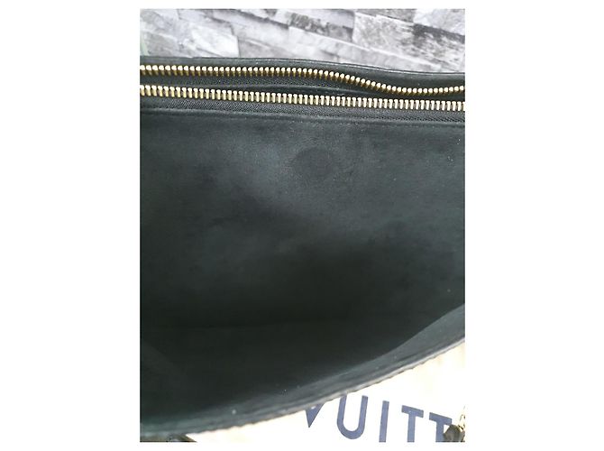 Louis Vuitton Surene MM Pelle Stampa Set Completo Nero - vista 7