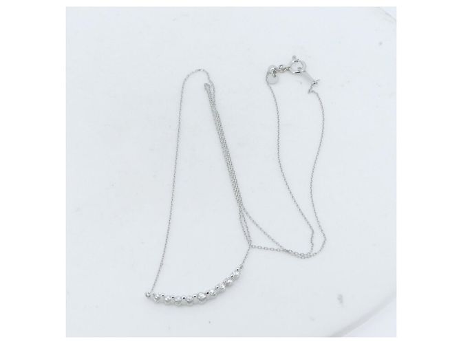 Autre Marque Collana di diamanti 0,25 ct Pt850/Pt950 Platino - vista 2