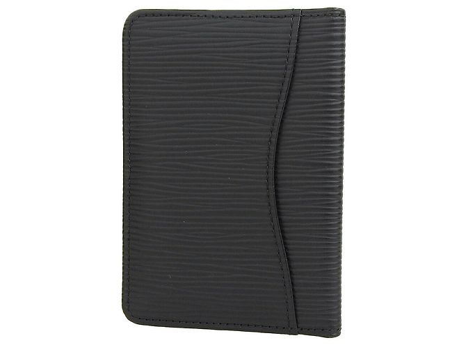 Louis Vuitton Epi Organizer de Poche Card Case M63582 Black - view 2