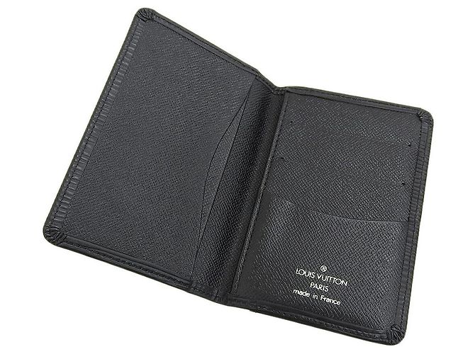 Louis Vuitton Epi Organizer de Poche Card Case M63582 Black - view 3
