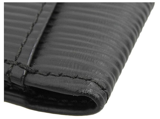 Louis Vuitton Epi Organizer de Poche Card Case M63582 Black - view 6