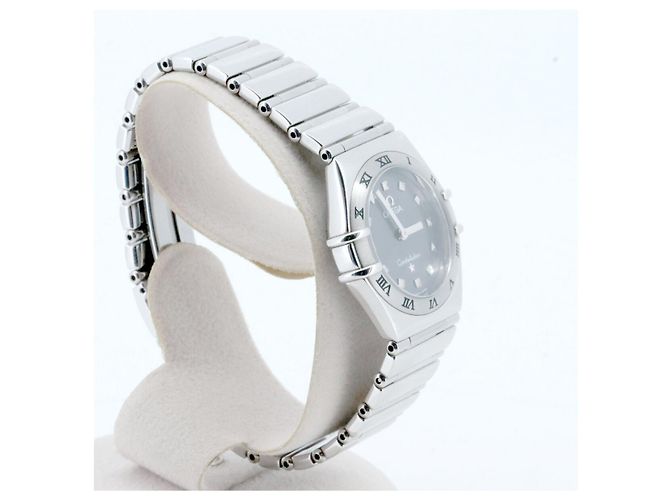 Omega Constellation Mini Acciaio Inossidabile Grigio - vista 4