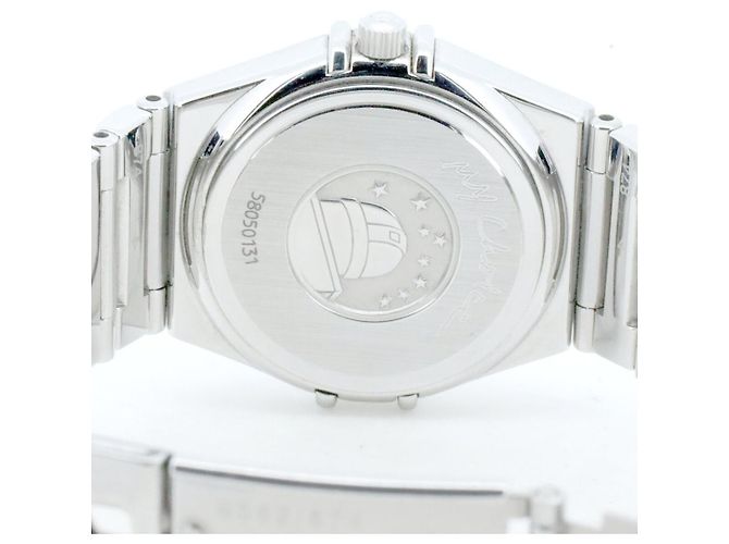 Omega Constellation Mini Acciaio Inossidabile Grigio - vista 6
