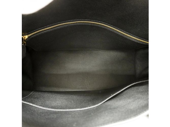 Borsa Hermès Birkin 40 in pelle Togo nera Nero - vista 4