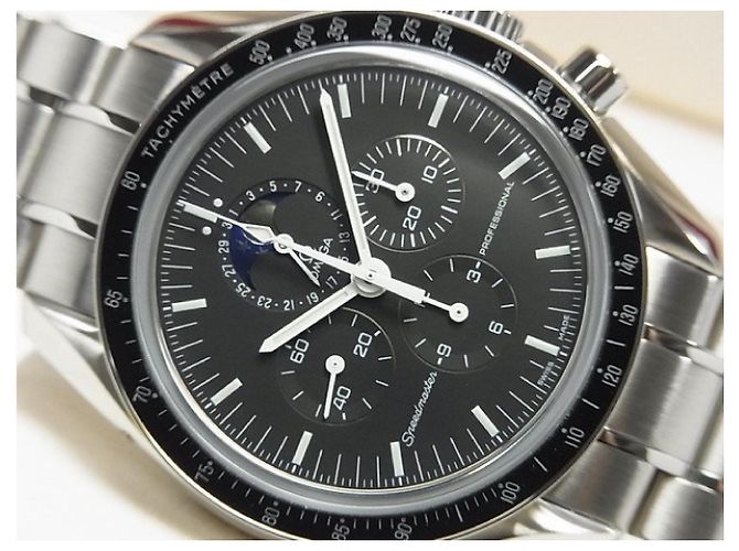 OMEGA Speedmaster Professional MoonPhase Réf.3576.50.00 Produits authentiques Hommes - vue 2