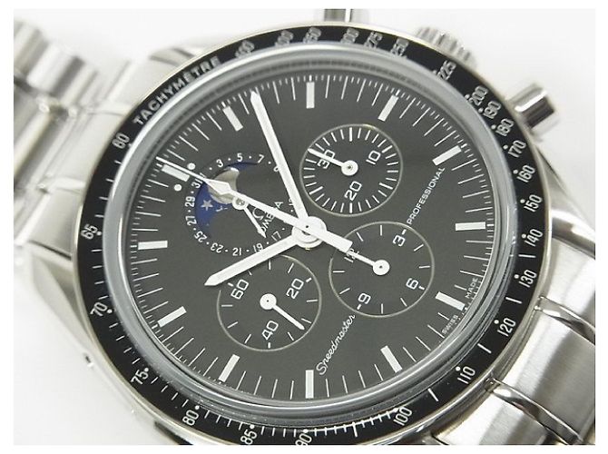 OMEGA Speedmaster Professional MoonPhase Réf.3576.50.00 Produits authentiques Hommes - vue 3