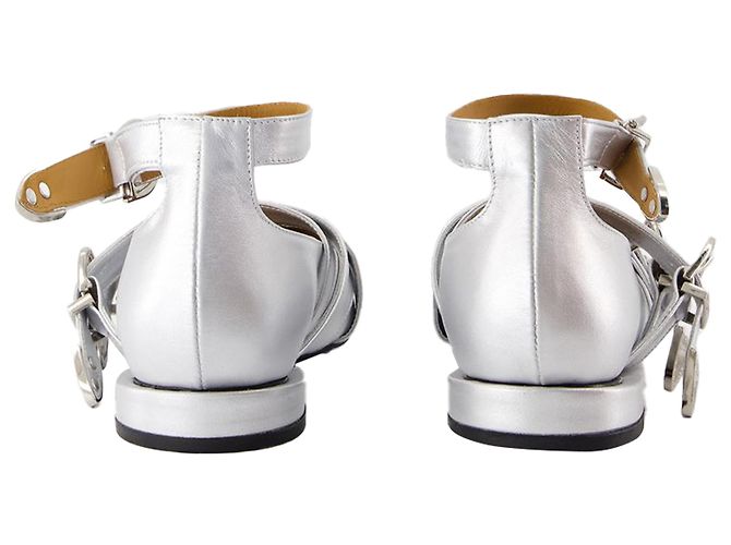 Bailarinas Aj926 - Toga Pulla - Cuero - Plata Metálico - vista 3